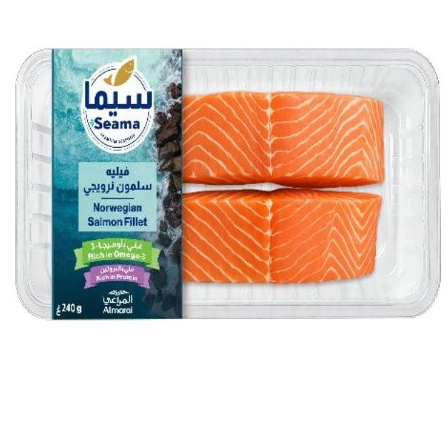 Seama Norwegian Salmon Fillet retail pack