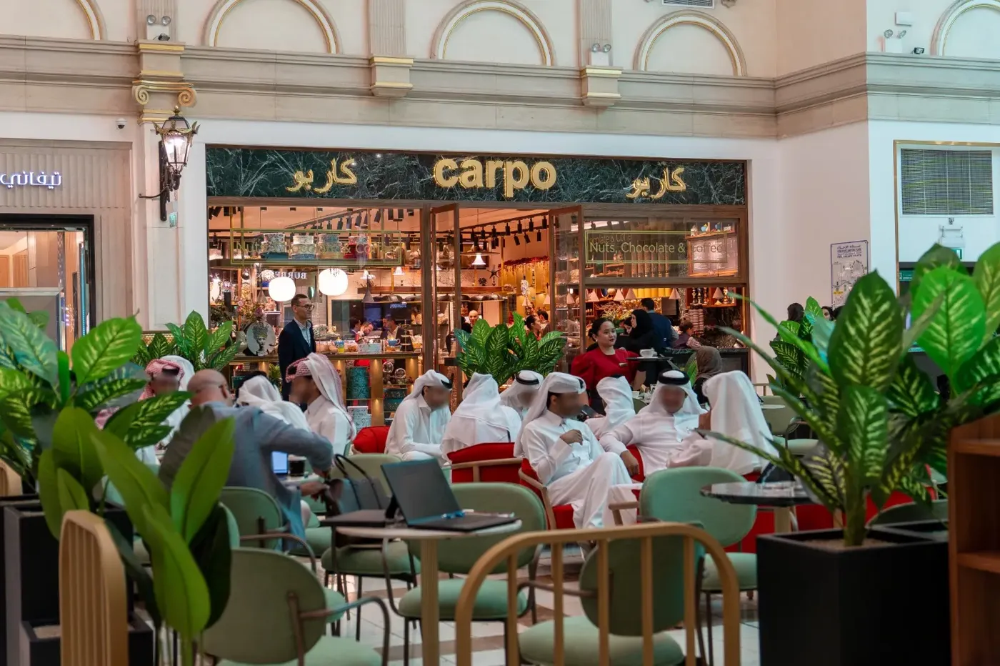 Carpo storefront at Vio Dome, Doha